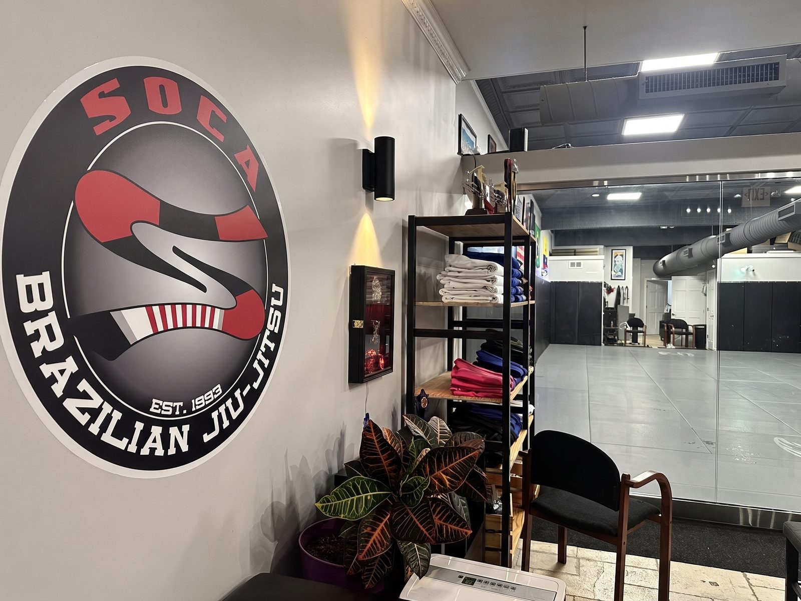 The Soca banner