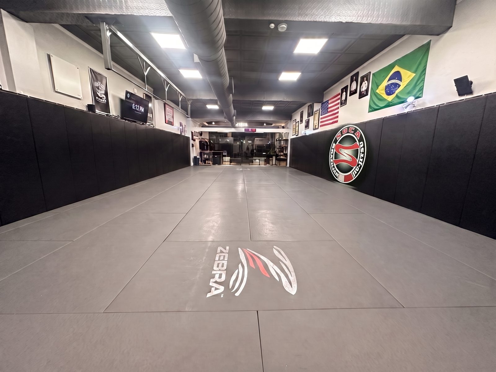 The competition mat