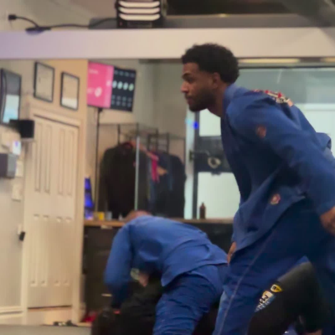 A Soca BJJ athlete on the mat in his gi