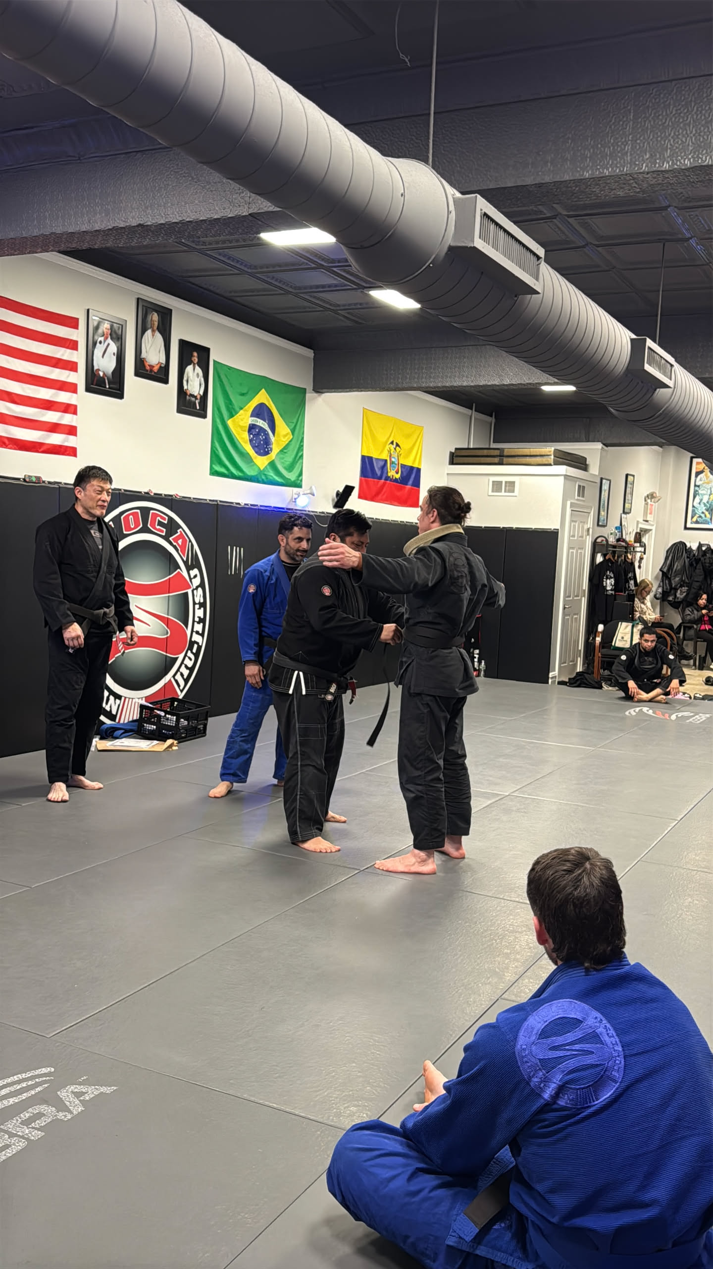 A new belt gets tied on at promotions