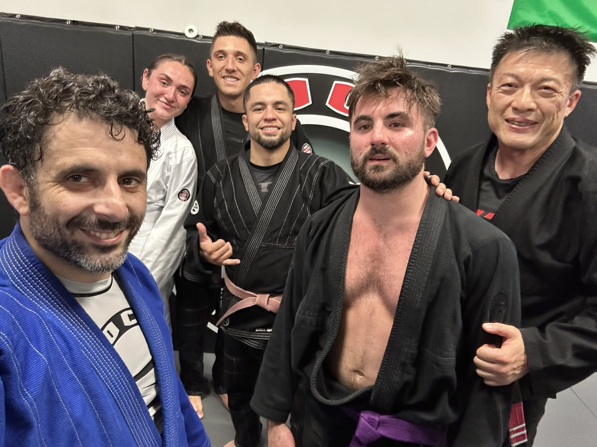 Professor Jonnathan Armijos — Post-training with teammates